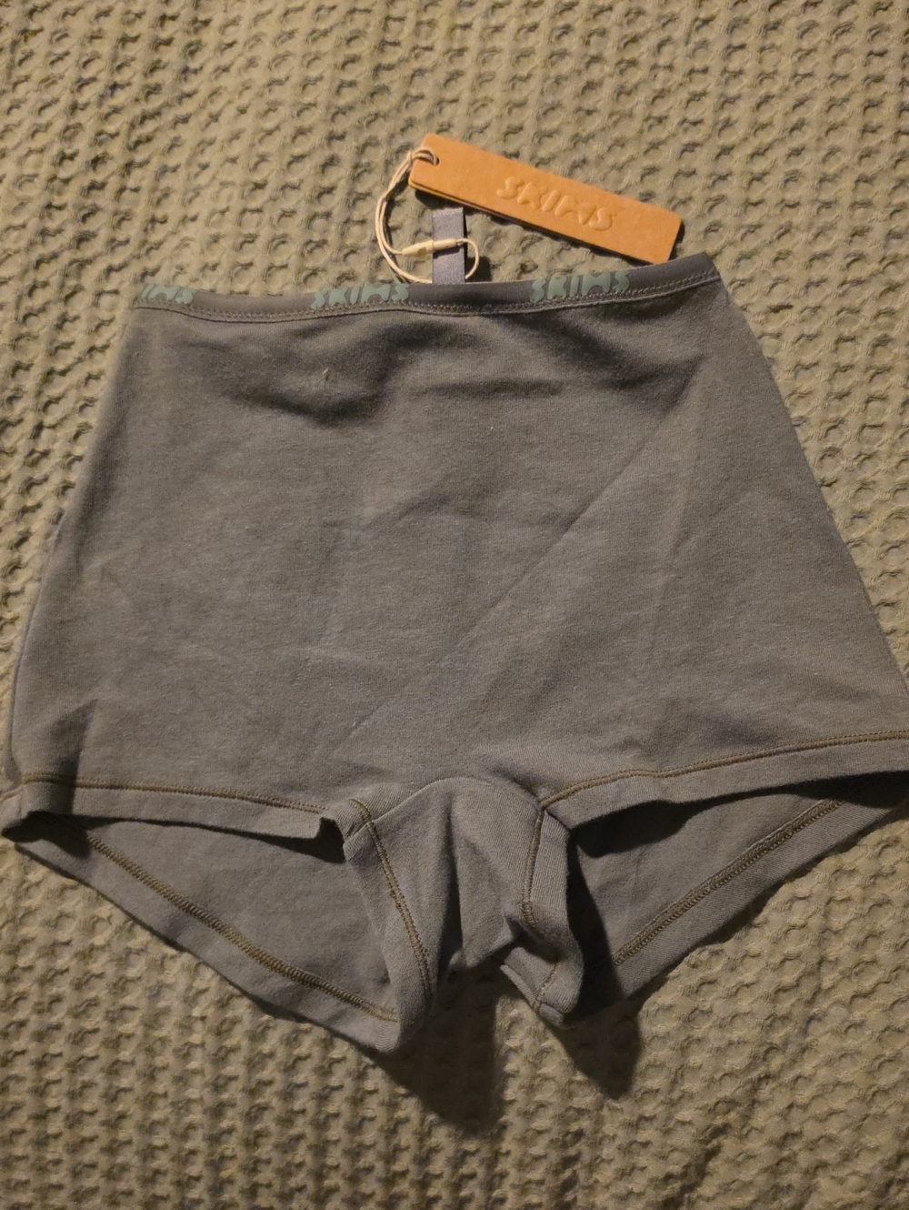 SKIMS Cotton Logo Hot Pant in Juniper (Size XXS) – NWT